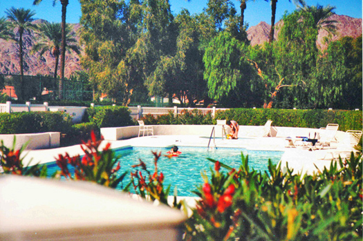 nearby pool and spa