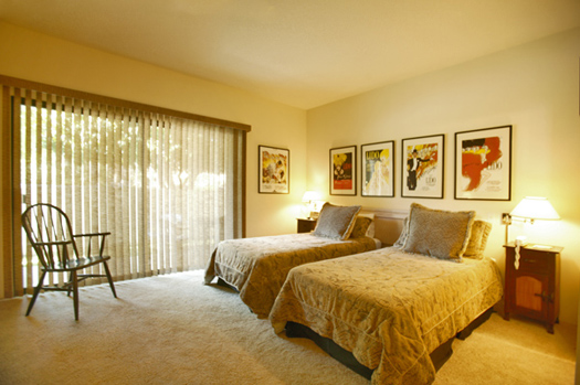 Second bedroom suite with 2 twins or 1 king