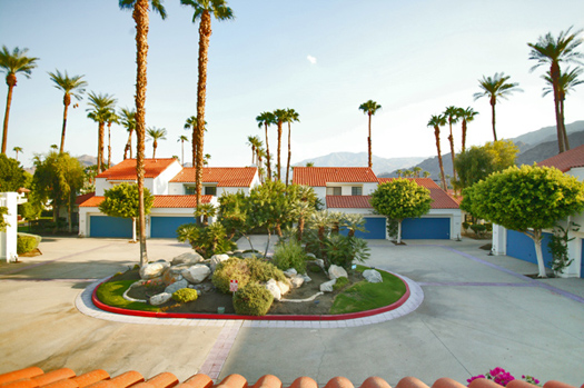 Courtyard entry