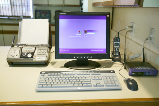 PC computer plus wifi and phone/fax