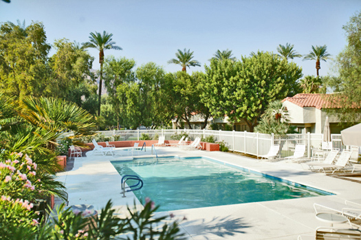 Shared pool and spa nearby 