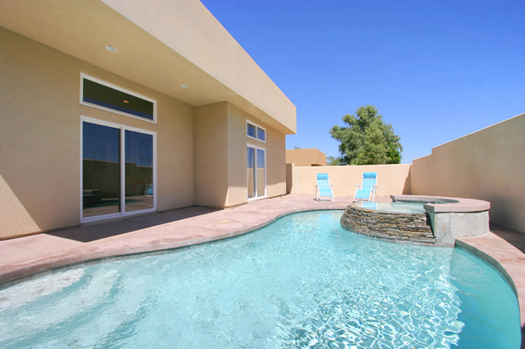 Private home with salt water pool and spa