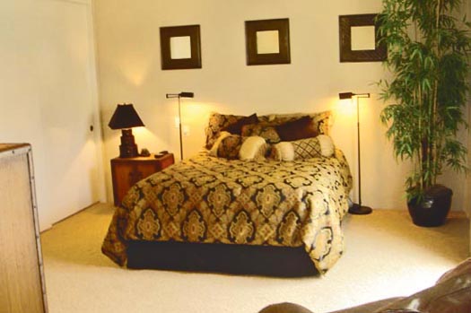 third bedroom suite on private courtyard